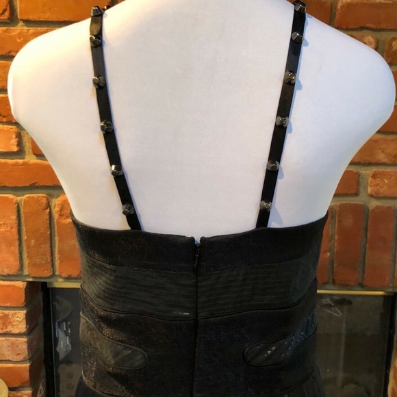 Designer Erica Davies Studded Event Gown Dress - Picture 5 of 7